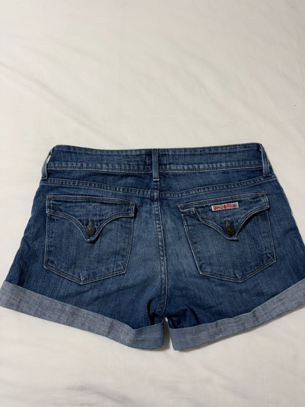 Hudson Croxley Mid-Rise Denim Shorts Cosmopolitan Size 28 - Picture 5 of 11
